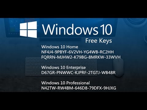 windows 10 pro product key free